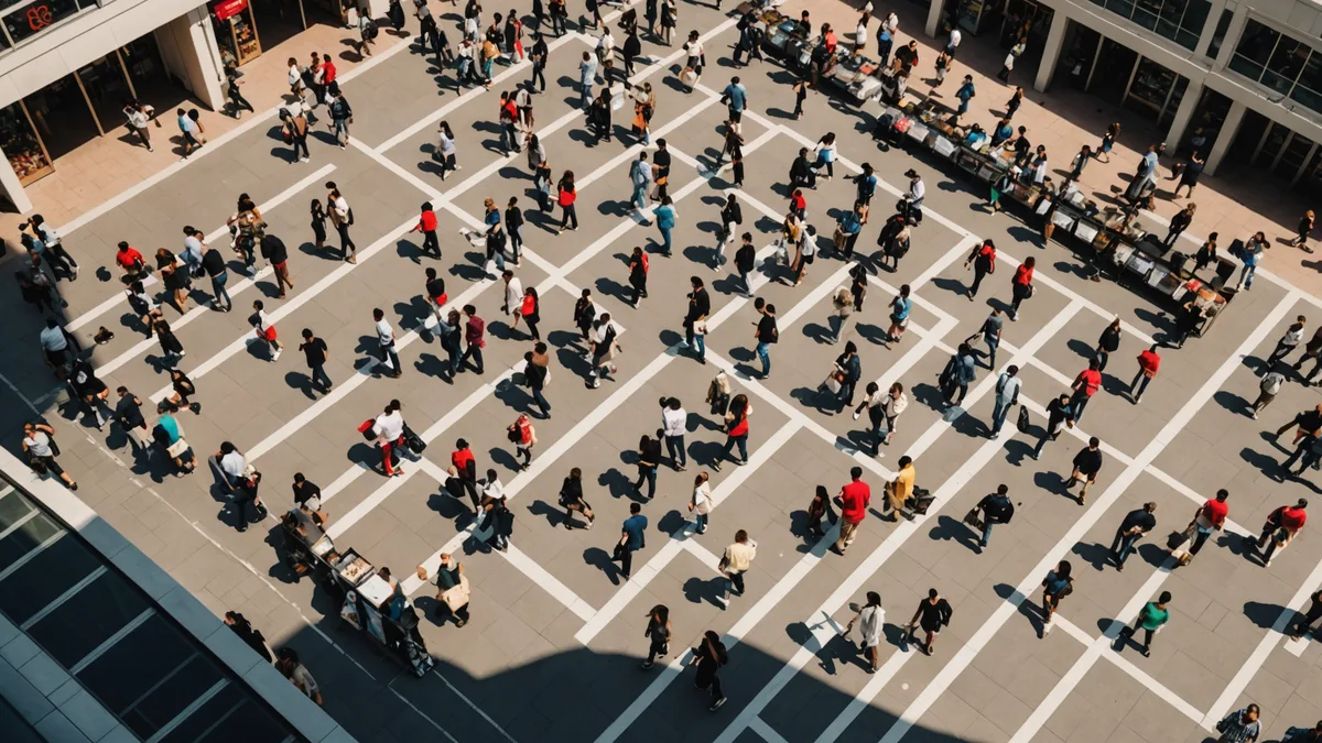 Trade area analysis and changing shopping habits